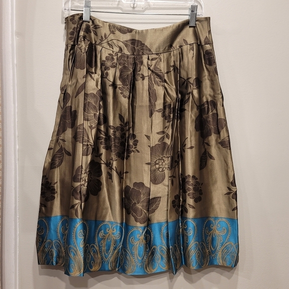 Talbots Collection Silk Skirt - Sz 10 - Picture 2 of 9